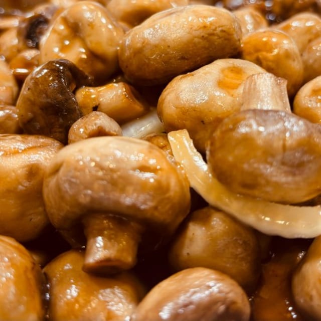 Sautéed Mushrooms & Onions.
